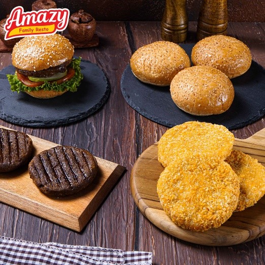 Amazy Roti Burger 6 pcs